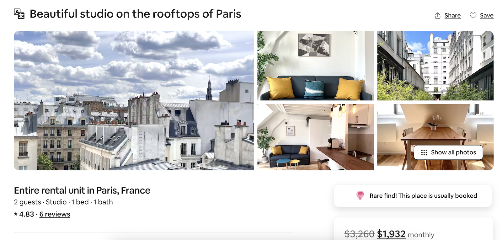Paris Airbnb
