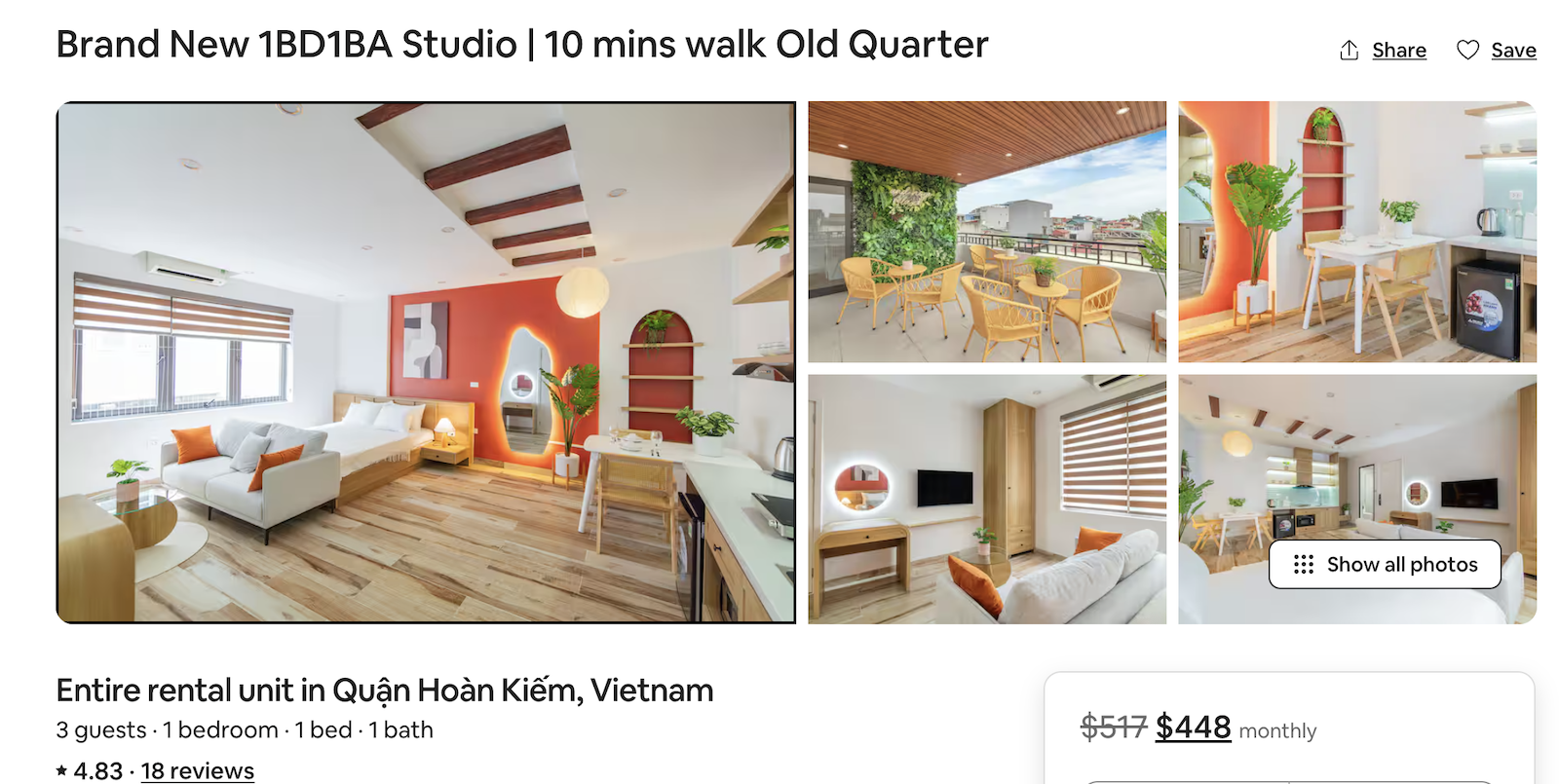 Vietnam Airbnb