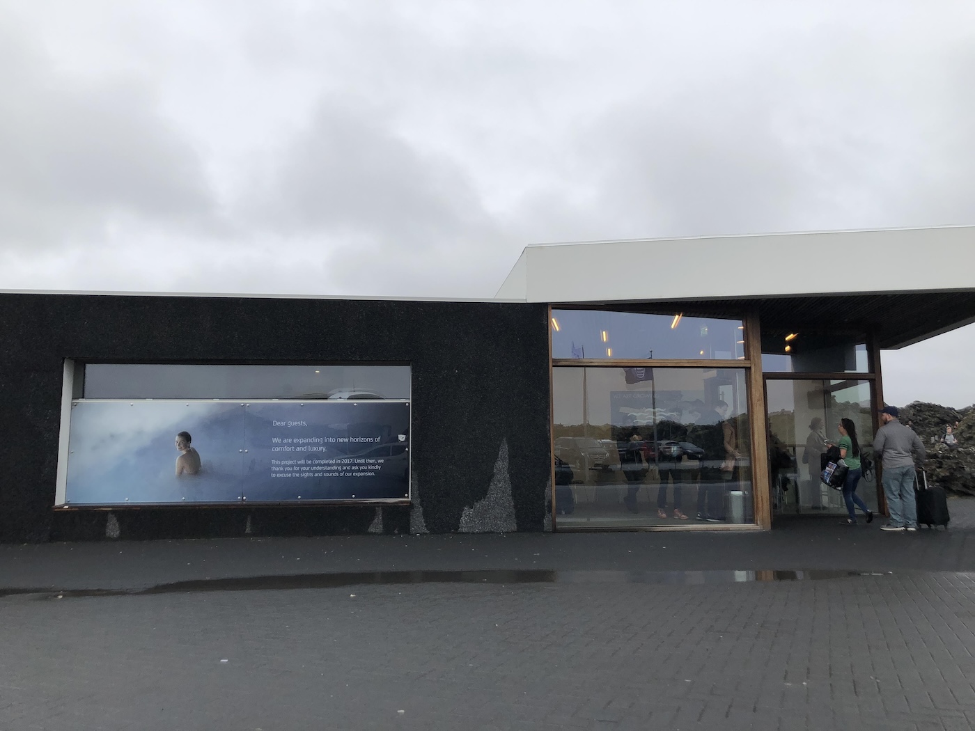 Blue lagoon luggage storage